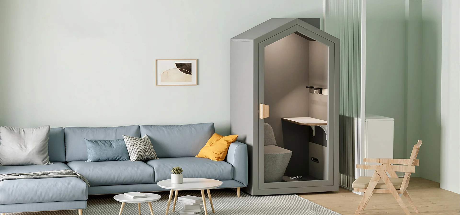 SonicHive Home Pod in a home
