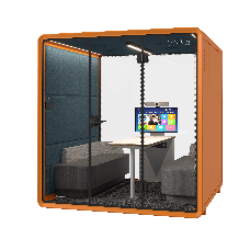 Acoustic office pods Dubai -3D